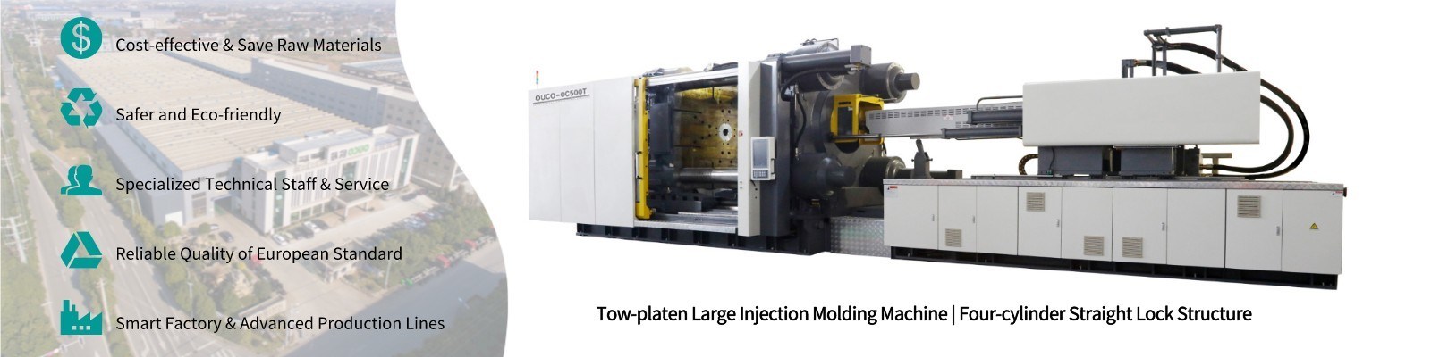 Machine de moulage par injection de seau
