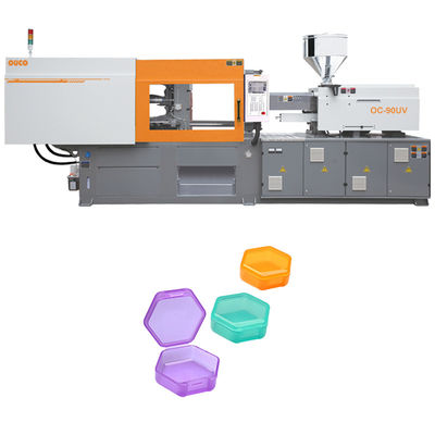 OUCO 90T Energy Saving Hydraulic Servo Portable Plastic Medicine Box Injection Molding Machine